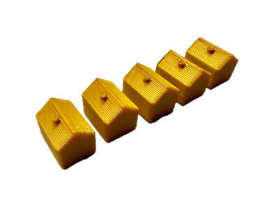 Ersatzteil CASA MONOPOLY Gold Gold 3D gedruckt Gesellschaftsspiel Tisch Freunde