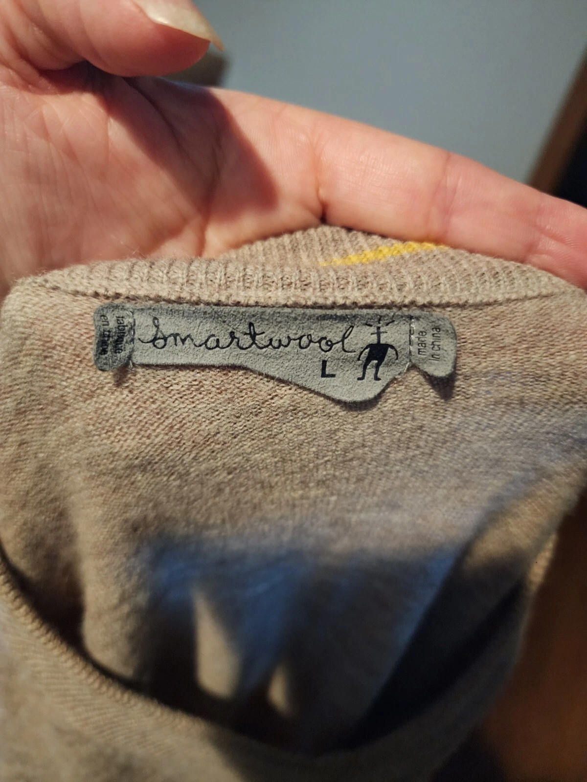 smartwool merino wool v-neck sweater