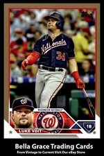 2023 Topps Luke Voit #443 Washington Nationals Gold 309/2023 MLB Baseball