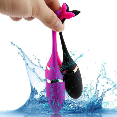 Fish Tail Remote Control Bullet Egg Vibrator G Spot Massager Wearable Sex  Toys | eBay