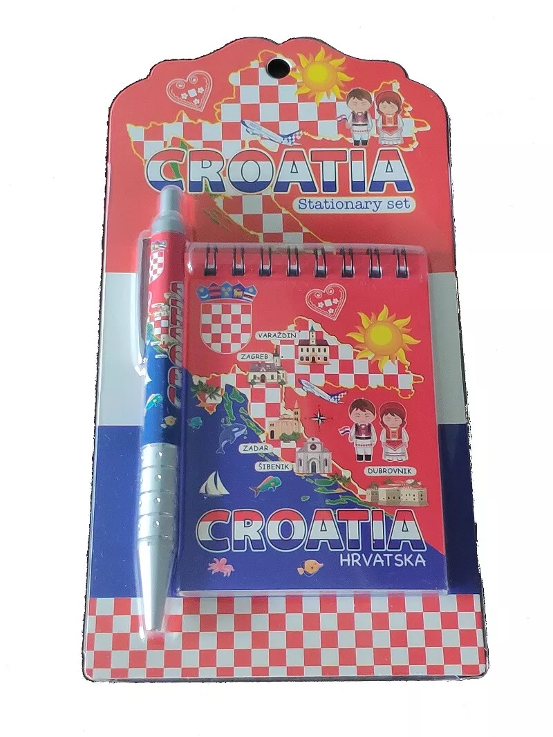 Croatia Stationary Set Croatia Pen and Notepad brand new eBay