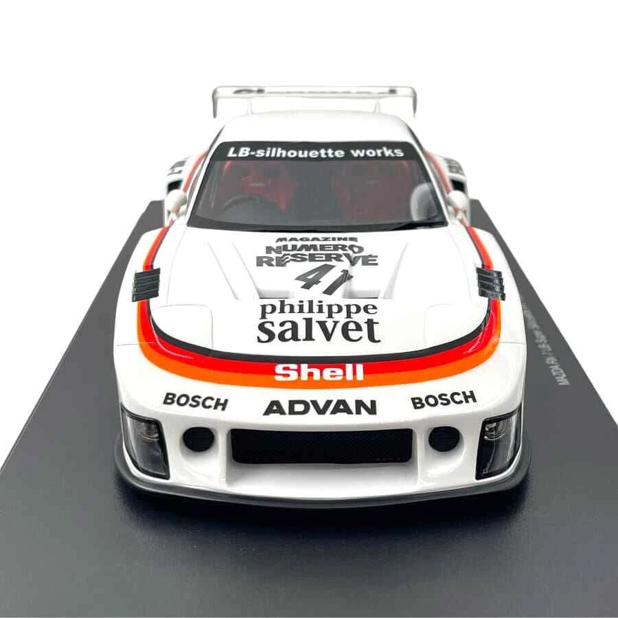 Modellino Auto Top Speed 1/18 Mazda RX7 Liberty Walk LB Super Silhouette #41 ... - Immagine 2 di 4