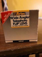 vintage AZTEC wide angle / telephoto flip lens / sn1837
