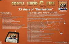 Earth, Wind & Fire 2005 Illumination promotional poster Flawless New Old Stock