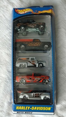 hot wheels harley davidson 5 pack