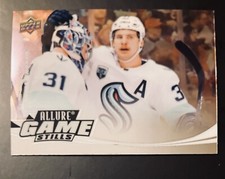 2022-23 Upper Deck Allure Hockey Game Stills Yanni Gourde #GS-14 Seattle Kraken
