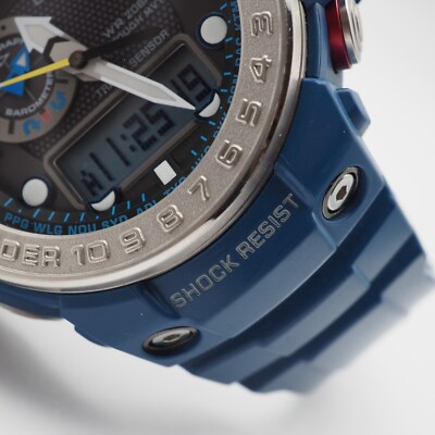 EXC] Casio G-Shock Gulfmaster 5371 GWN-1000 Blue Silver Radio