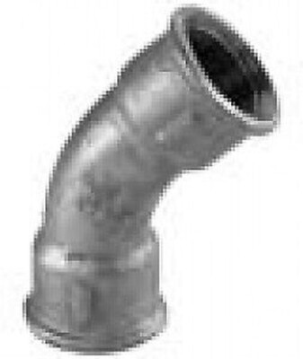 Galvanized Elbow (Long Version) 45 Degrees with Internal Thread | eBay