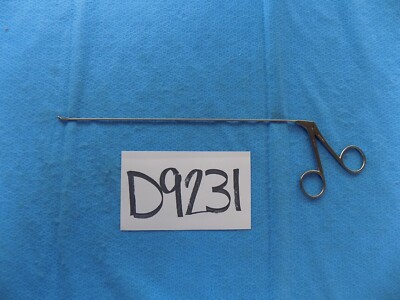 D9231 V. Mueller Jako Microlaryngeal Angled Up 2.5mm Cup Forceps 23.5cm BE2828