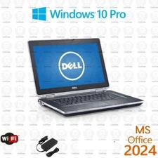 Dell Latitude E6430 i5 laptop 8GB 256GB windows 10 Pro Office pro 2024
