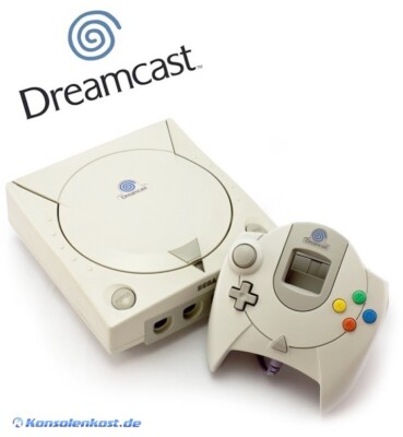 SEGA Dreamcast - Konsole + Original Controller + Zub.