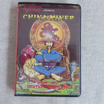 CHINA MINER - Commodore C64 Cassette / Datasette