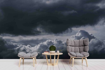 3D Cloudy Sky Wallpaper Wall Mural Removable Self-adhesive Sticker