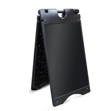 Jumbl A Frame Sign, 15.7"x26” Display Surface, Outdoor Sandwich Board, Black