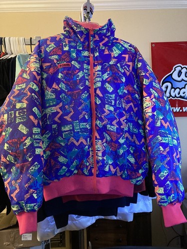 Vintage Columbia Neon Jacket Down 
