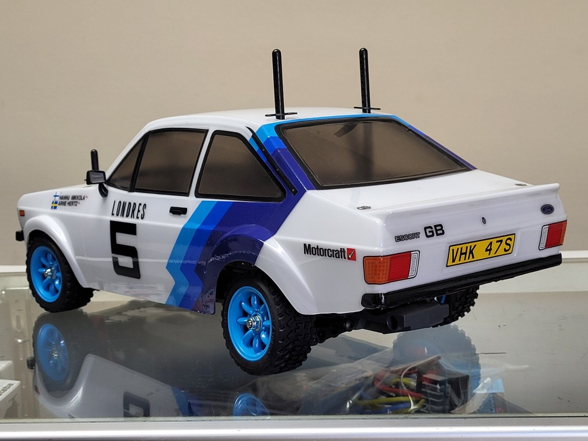 タミヤ MF-01X フォード エスコート Mk.II ラリー 中古美品 タミヤ 1/10RC フォード エスコート Mk.II ラリー (MF-01X
