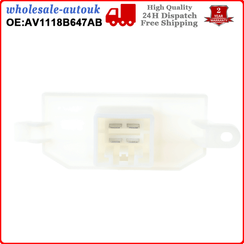 HEATER BLOWER RESISTOR FOR FORD TRANSIT CUSTOM CUSTOM V362 Bus Van 1804471 - Picture 3 of 10