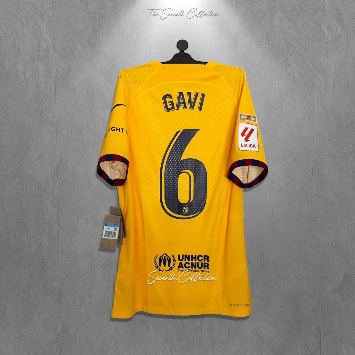 FCバルセロナ GAVI 6番 イエローシャツ s-l400.jpg