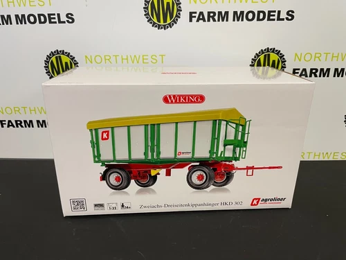 WIKING 1:32 MASSSTAB KROGER AGROLINER HKD 302 NEUAUSGABE