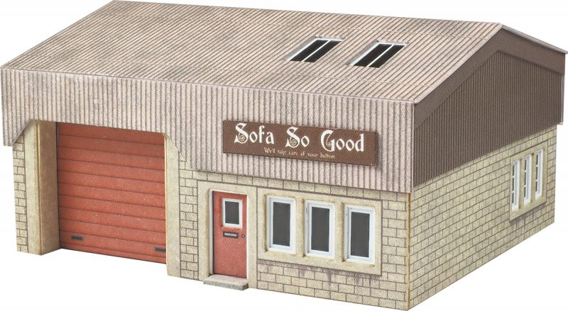 Metcalfe PN185 Modern Industrial Unit 78 x 68 x 42 mm Card Kit N Gauge
