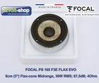 FOCAL PS 165F3E 80mm(3’’) midranges from NEW Flax-EVO 3-way kit; a pair (2 pcs)