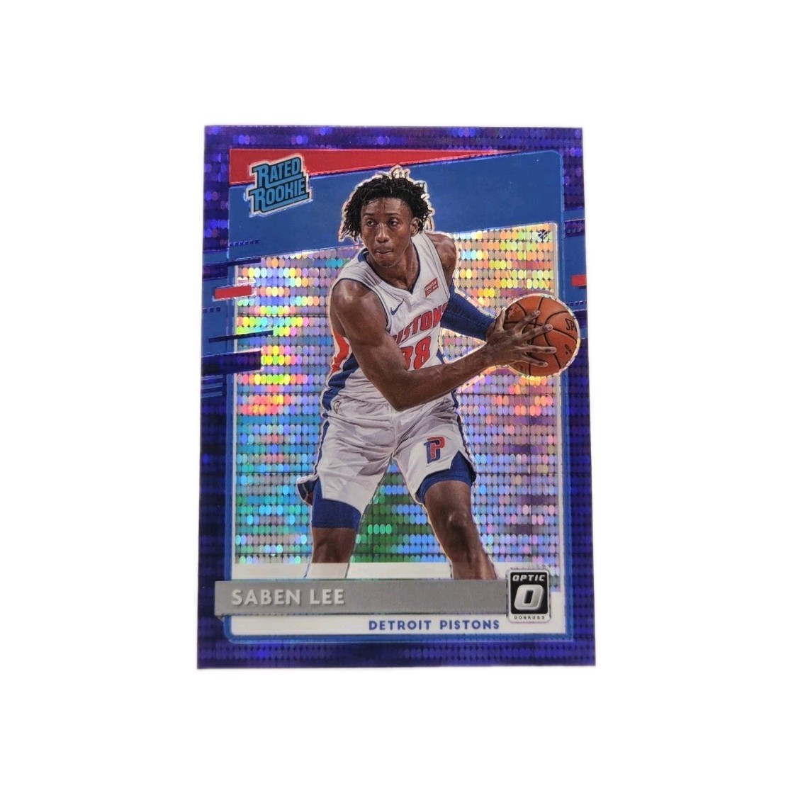 2020-21 Panini Donruss Optic - Rated Rookie Saben Lee #191 Purple Pulsar