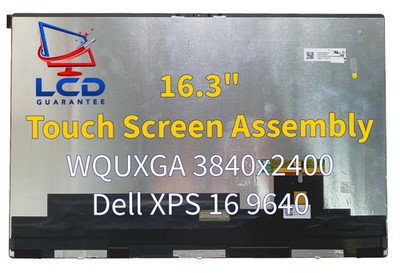 Dell 0MP0R5 16.3'' WQUXGA Touch Digitizer OLED Screen Assembly No Bezel Included