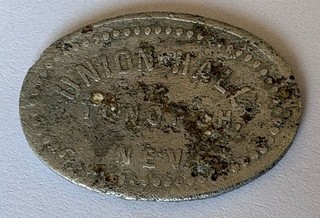 UNION HALL TONOPAH NEVADA / GF 5c Token