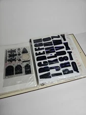 Clear Stamp Lot Of 28 Sets Mostly My Acrylix Close To My Heart W/ Alphabets 