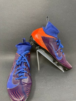 Nike ID Vapor Untouchable Football Cleat Blue Mens 10 Shoes AR1864-992