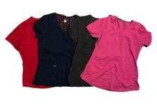 4 Medical Nurses Scrub Tops Koi  GREYS ANATOMY Womens Sz S Small Various Colors