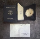 2003-W Proof American Silver Eagle 1 oz .999 Silver OGP Box & COA Complete