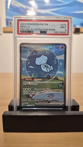 Pokemon 2024 Mew EX 232/091 Full Art SIR Paldean Fates PSA 9