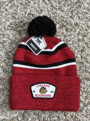 Chicago Blackhawks Winter Hat New Black Never Worn