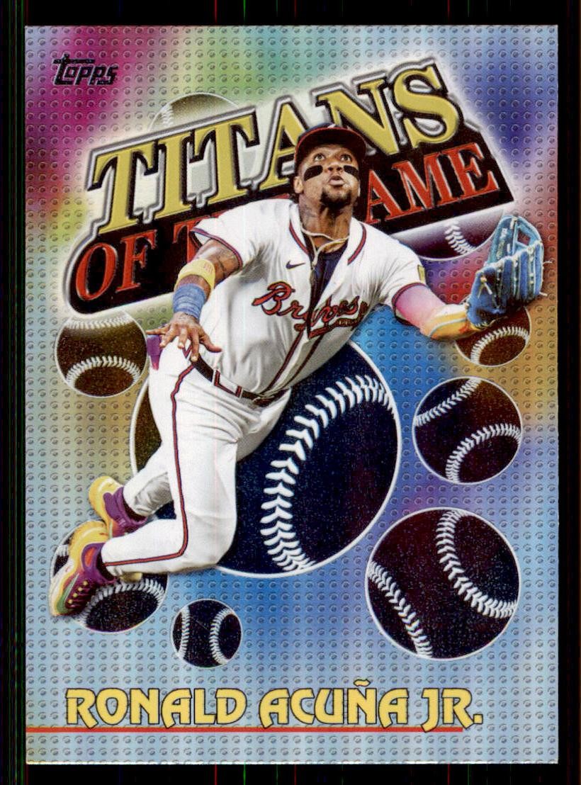 2026 Topps #TOG-7 Ronald Acuna Jr. Titans of the Game Atlanta Braves