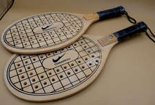 Set Of Wooden Champion Pickleball Paddles