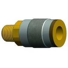 Dixon 2Jm2-B Male To Automotive Coupler, (M)Npt, 1/4