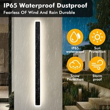 100CM Long Strip LED Wall Light Sconce Outdoor Modern Lamp Exterior Light Home