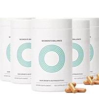 5 Pack Women's Balance Growth Hair Supplements Premium Ages 45