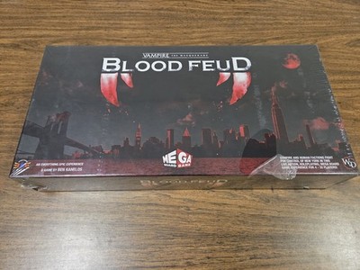 MEGA Blood Feud Board Game Horror & Monster Roleplaying 4-32 Players Age 14+