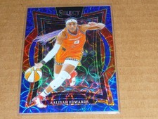 2025 Panini Select WNBA AALIYAH EDWARDS BLUE SCOPE PRIZM SUN 190/199 #32