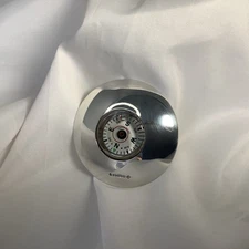 “ASPREY & CO LTD” VINTAGE DESK/TRAVEL COMPASS 2000 HM SILVER 28g