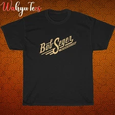 Bob Seger and The Silver Logo Black/Grey/Navy/White Size S-5XL Unisex T-Shirt