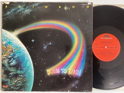 Rainbow down to earth VINYL LP 1979 Ritchie Blackmore Cozy Powell classic rock )