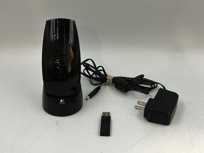 Logitech MX Air Mouse Rechargeable Cordless Wireless Dongle Charger 931633-0403