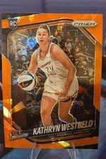 2025 Panini Prizm WNBA - Kathryn Westbeld #29 Orange Ice Prizm (RC)