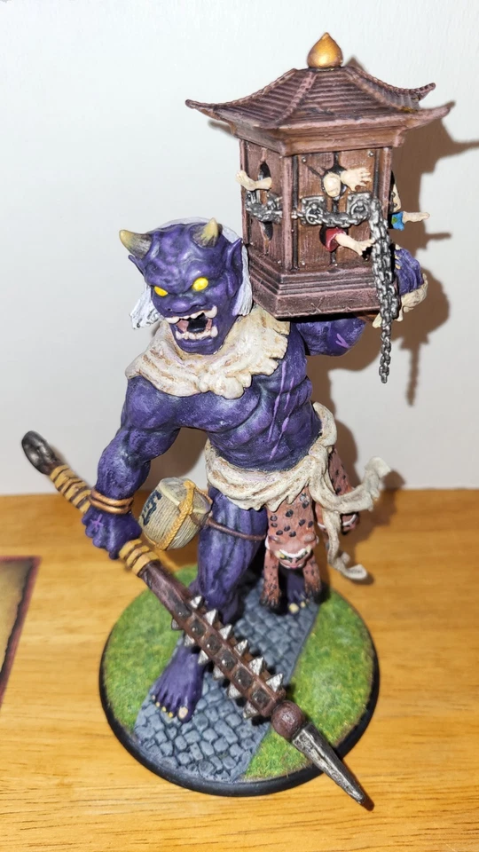 Painted Shadows of Brimstone Oni Warlord XXL Deluxe Enemy - Flying Frog Prod - Image 2 of 4