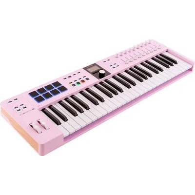 Arturia KeyLab Essential mk3 49-Key Universal MIDI Controller  (Rose Quartz)