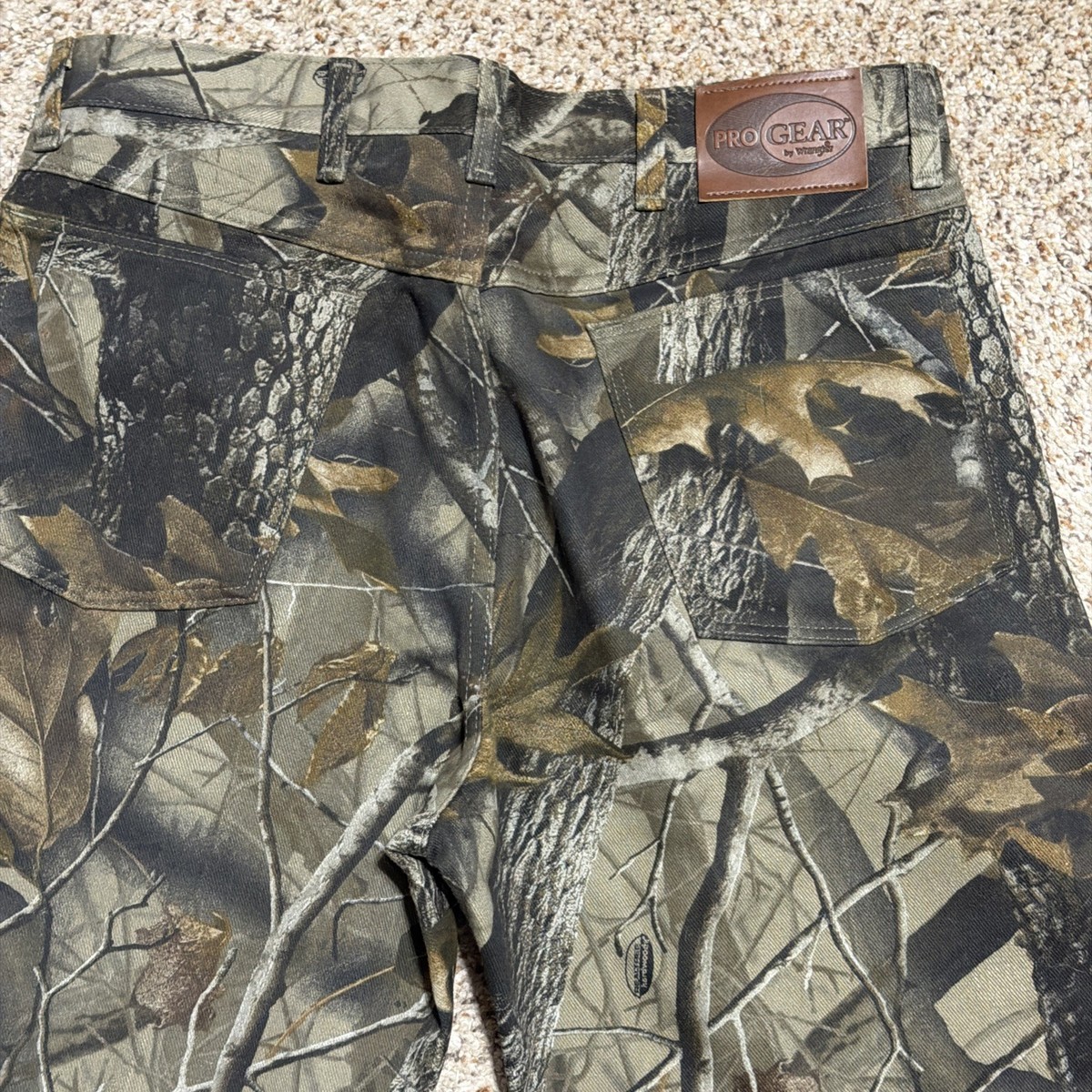 Wrangler Pro Gear Realtree Camo Jeans Mens 34 X 30 Denim Pants