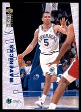 Mavericks Playbook 1996-97 Collector's Choice #372 Mavericks NBA READ FREE SHIP